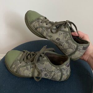 Diesel Camo Green Rodby Style Sneaker